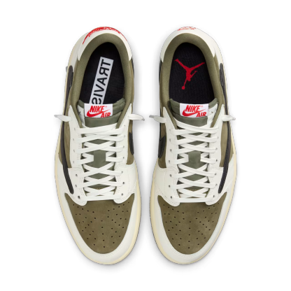 Travis Scott x Air Jordan 1 Retro Low OG SP "Medium Olive"