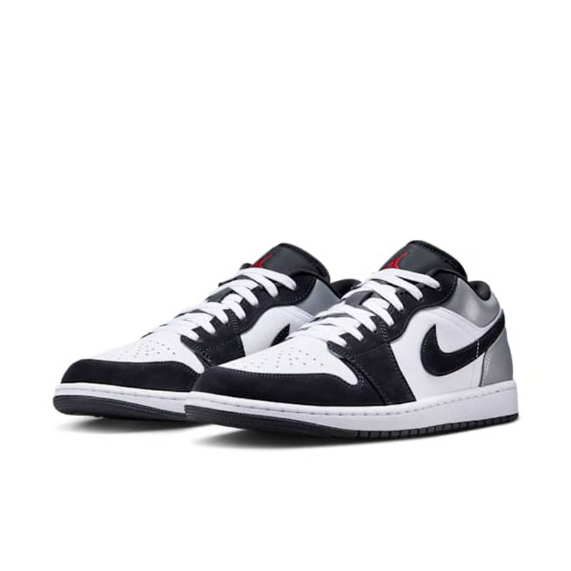 Air Jordan 1 Low SE "White Fire Red Black Matte Silver"