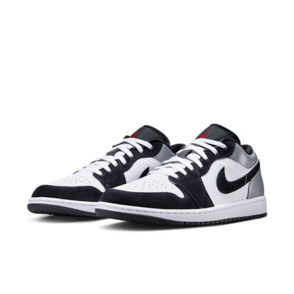 Air Jordan 1 Low SE "White Fire Red Black Matte Silver"
