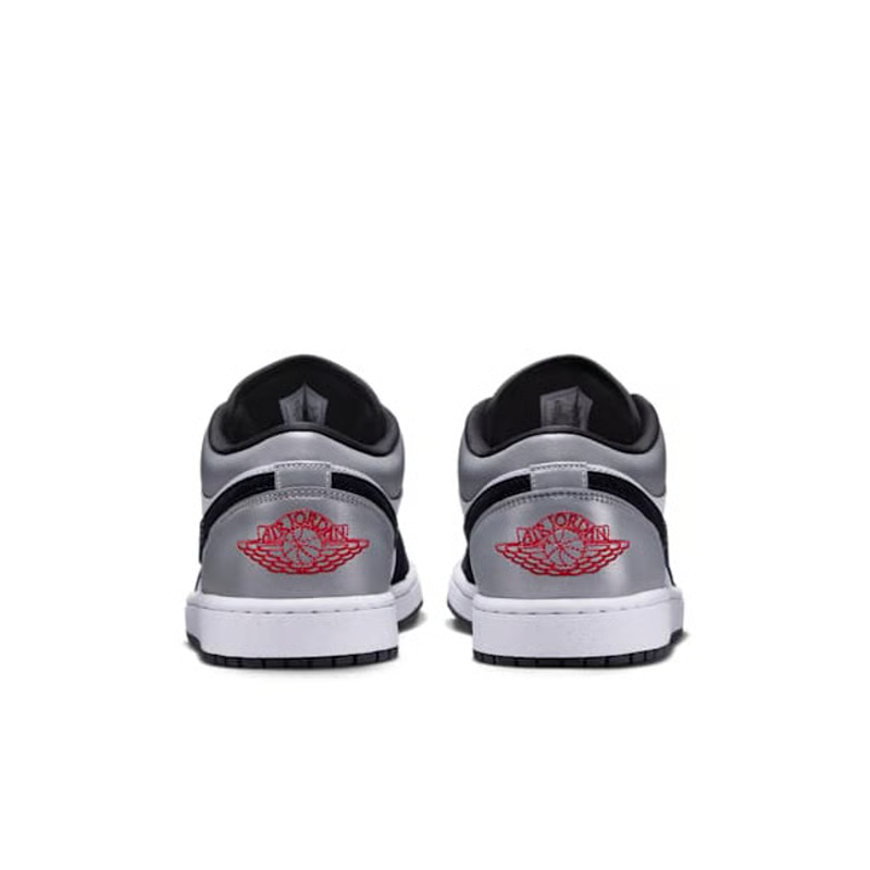Air Jordan 1 Low SE "White Fire Red Black Matte Silver"