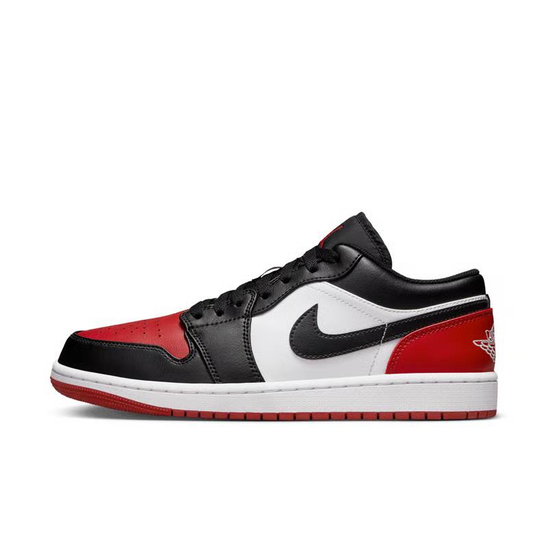 Air Jordan 1 Low "Bred Toe V2"