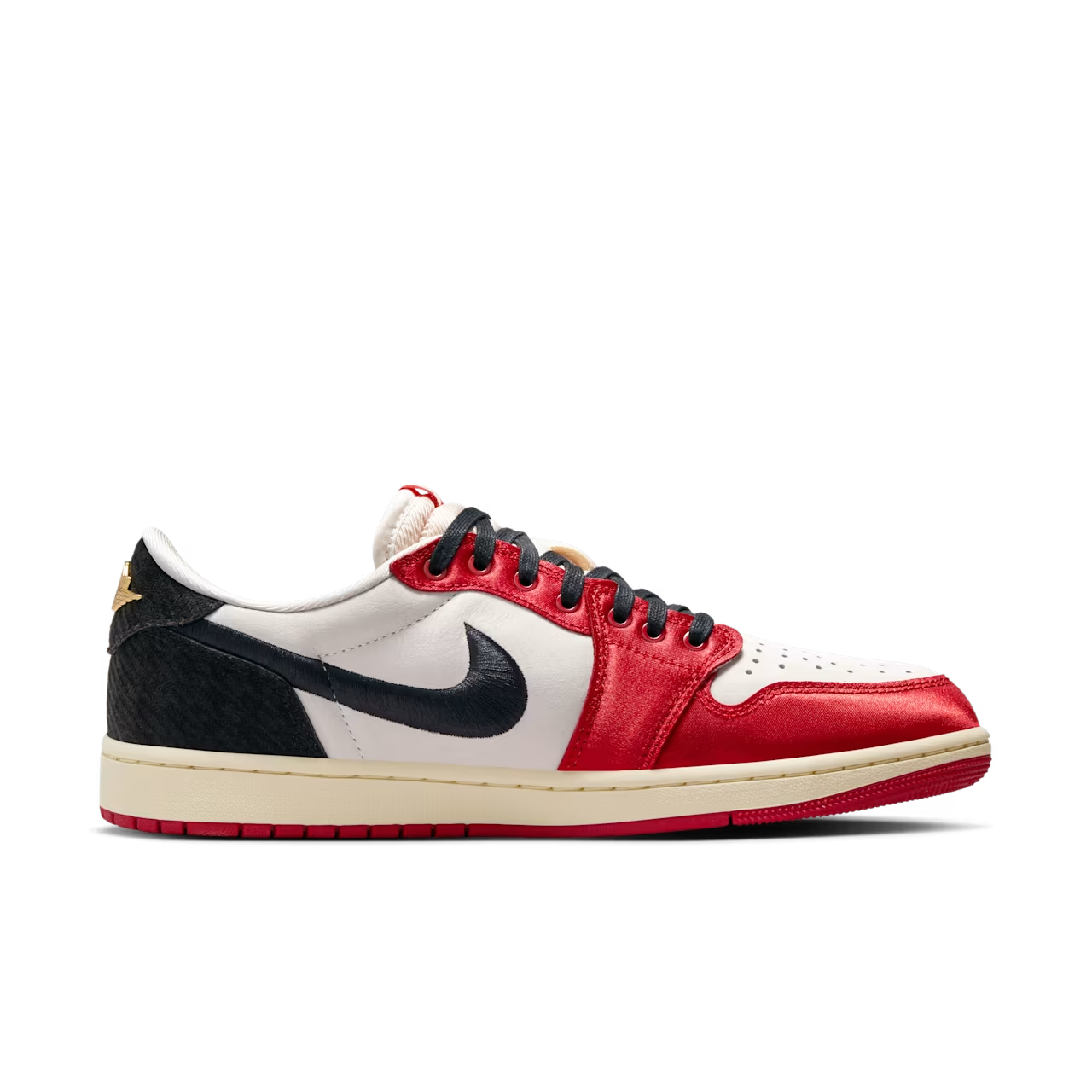 Trophy Room x Air Jordan 1 Retro Low OG "Sail and Varsity Red"