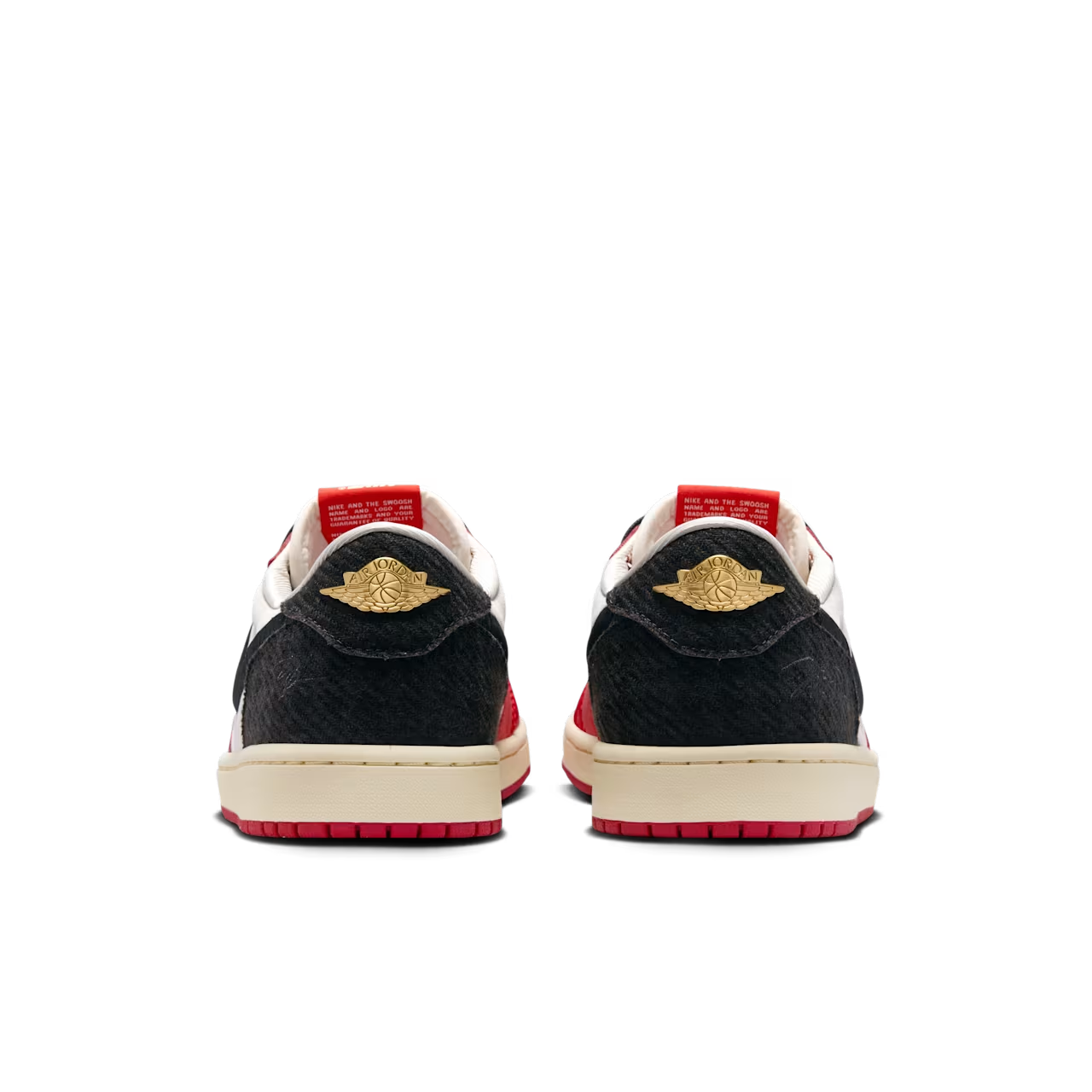 Trophy Room x Air Jordan 1 Retro Low OG "Sail and Varsity Red"