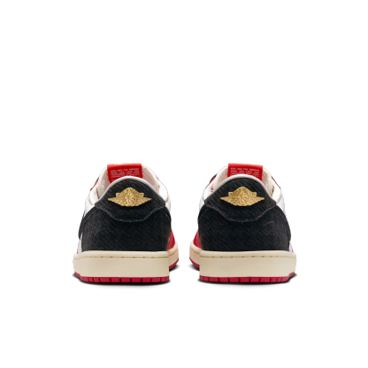 Trophy Room x Air Jordan 1 Retro Low OG "Sail and Varsity Red"
