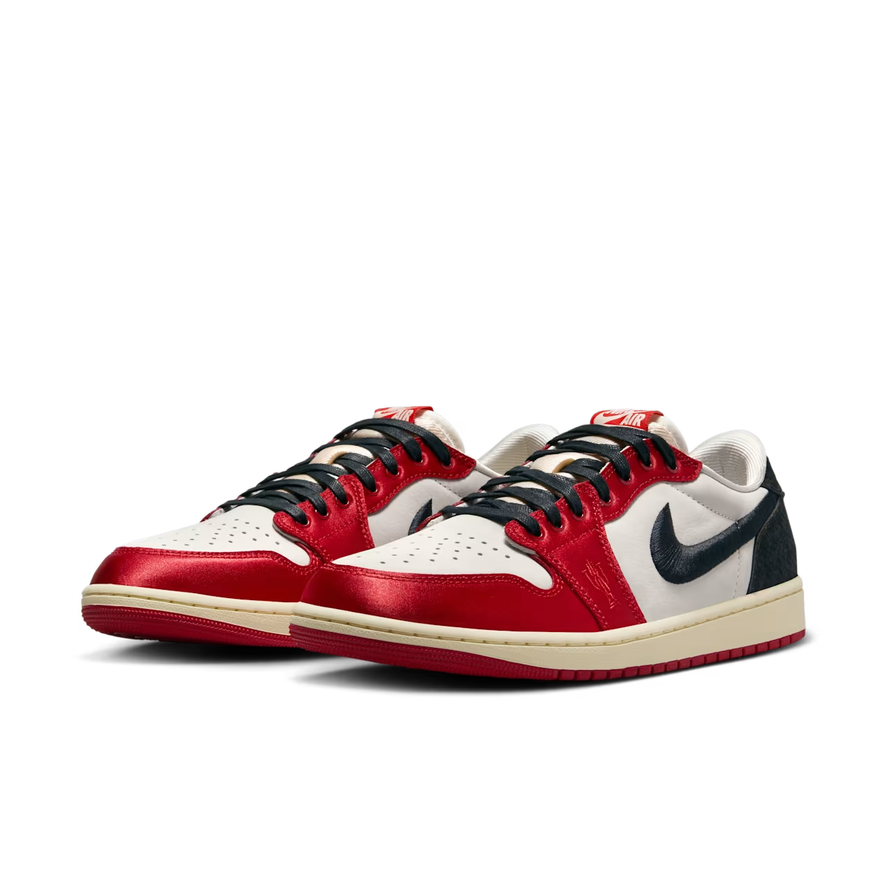Trophy Room x Air Jordan 1 Retro Low OG "Sail and Varsity Red"