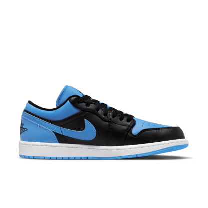 Air Jordan 1 Low "Black University Blue"