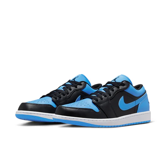Air Jordan 1 Low "Black University Blue"