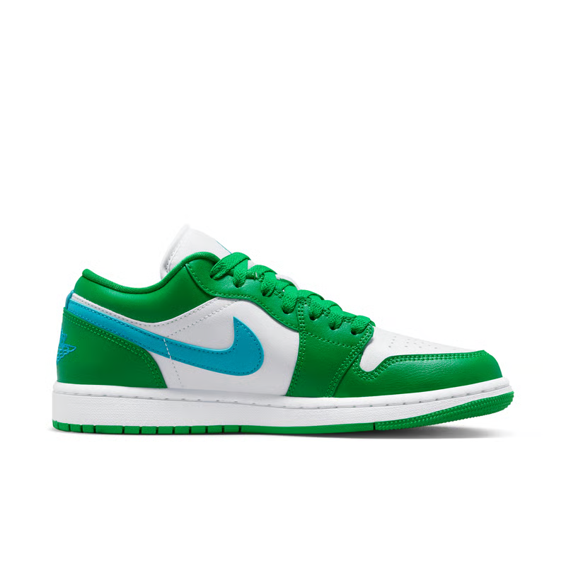 Air Jordan 1 Low "Lucky Green & Aquatone"