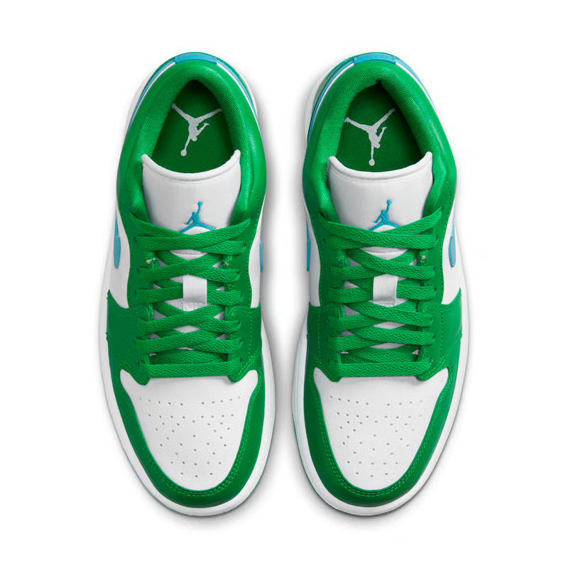 Air Jordan 1 Low "Lucky Green & Aquatone"