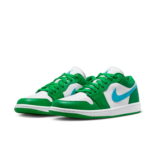 Air Jordan 1 Low "Lucky Green & Aquatone"
