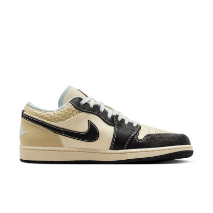 Air Jordan 1 Low SE "Coconut Milk Black Muslin"