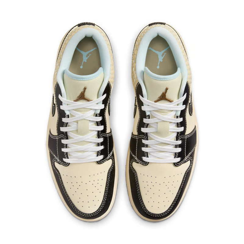 Air Jordan 1 Low SE "Coconut Milk Black Muslin"