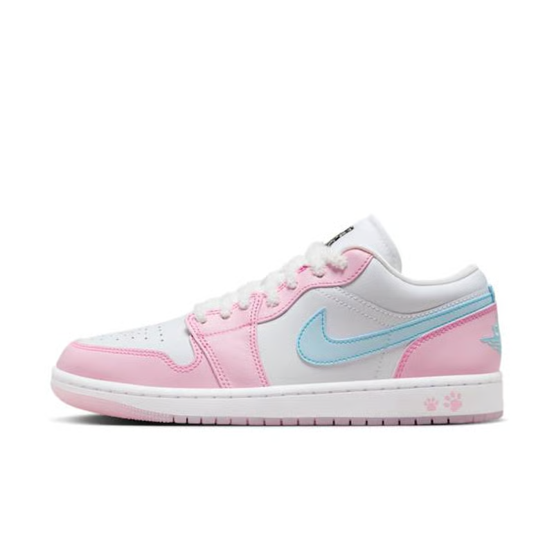 Air Jordan 1 Low SE "Paw Print Pink Foam"