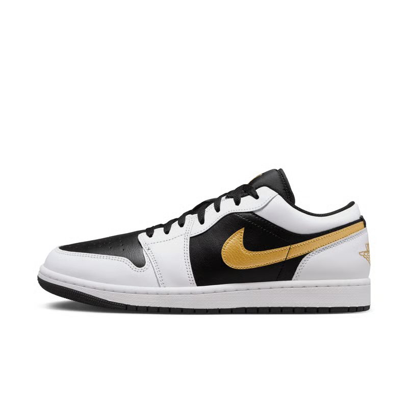 Air Jordan 1 Low "Gold Swoosh"