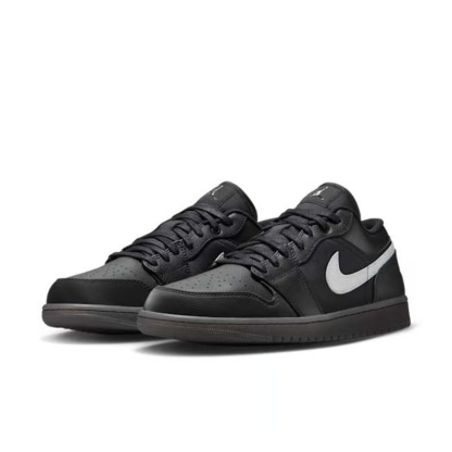 Air Jordan1 Low SE "Black White Dark Smoke Grey"