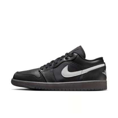 Air Jordan1 Low SE "Black White Dark Smoke Grey"