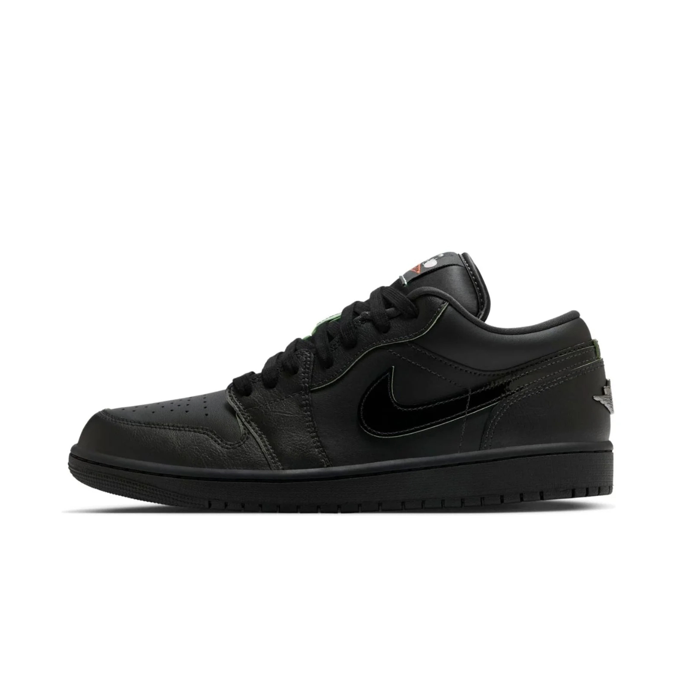 Air Jordan1 Low SE "Black Vapor Green"