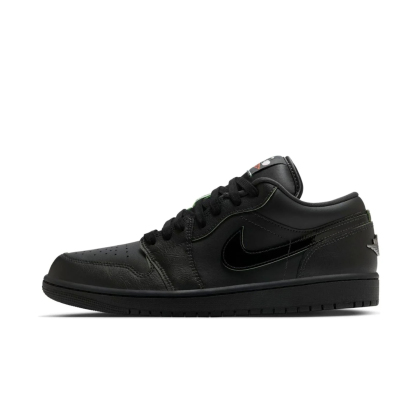 Air Jordan1 Low SE "Black Vapor Green"