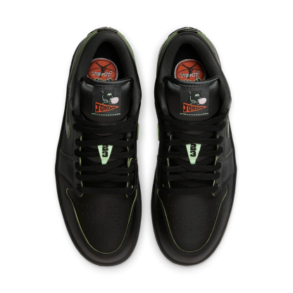 Air Jordan1 Low SE "Black Vapor Green"