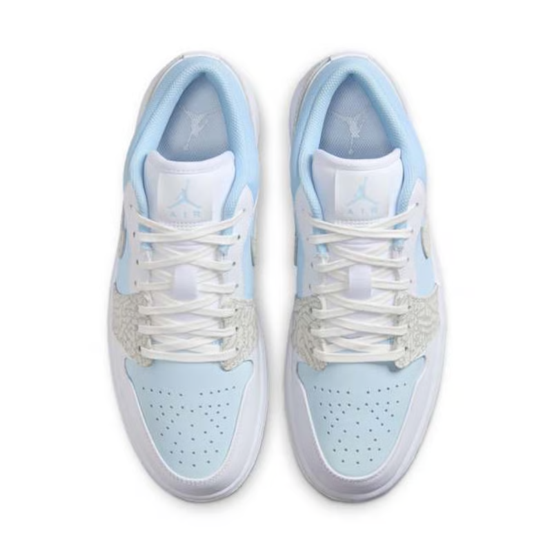 Air Jordan 1 Low SE "Blue Tint Elephant Print"