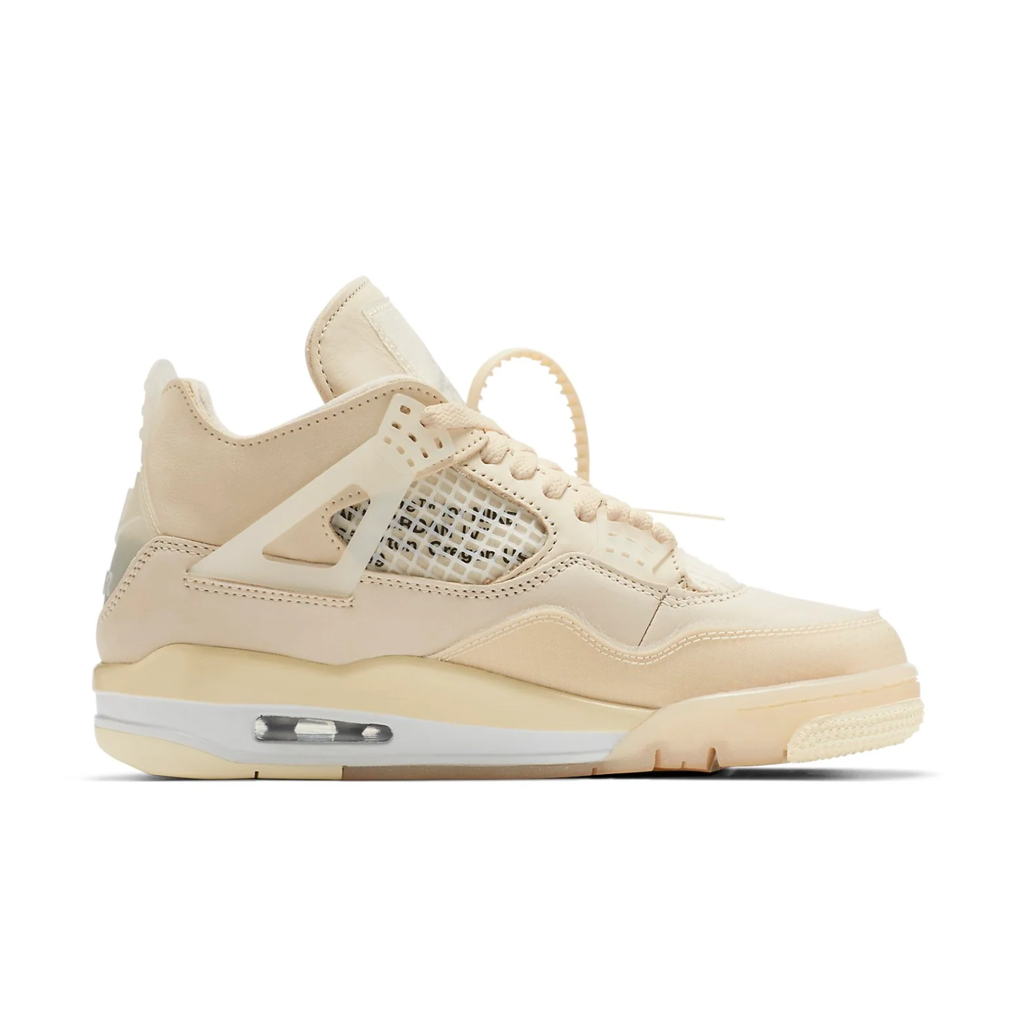 Off White x Air Jordan 4 Retro SP "Sail"