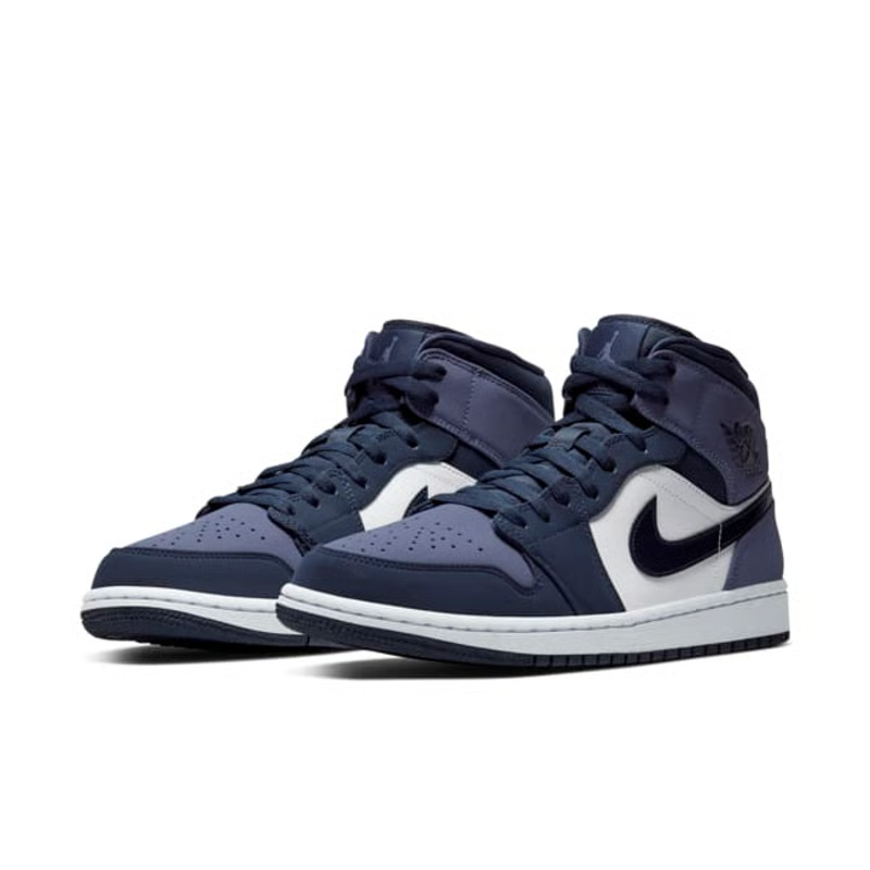 Air Jordan 1 Mid "Obsidian Sanded Purple"