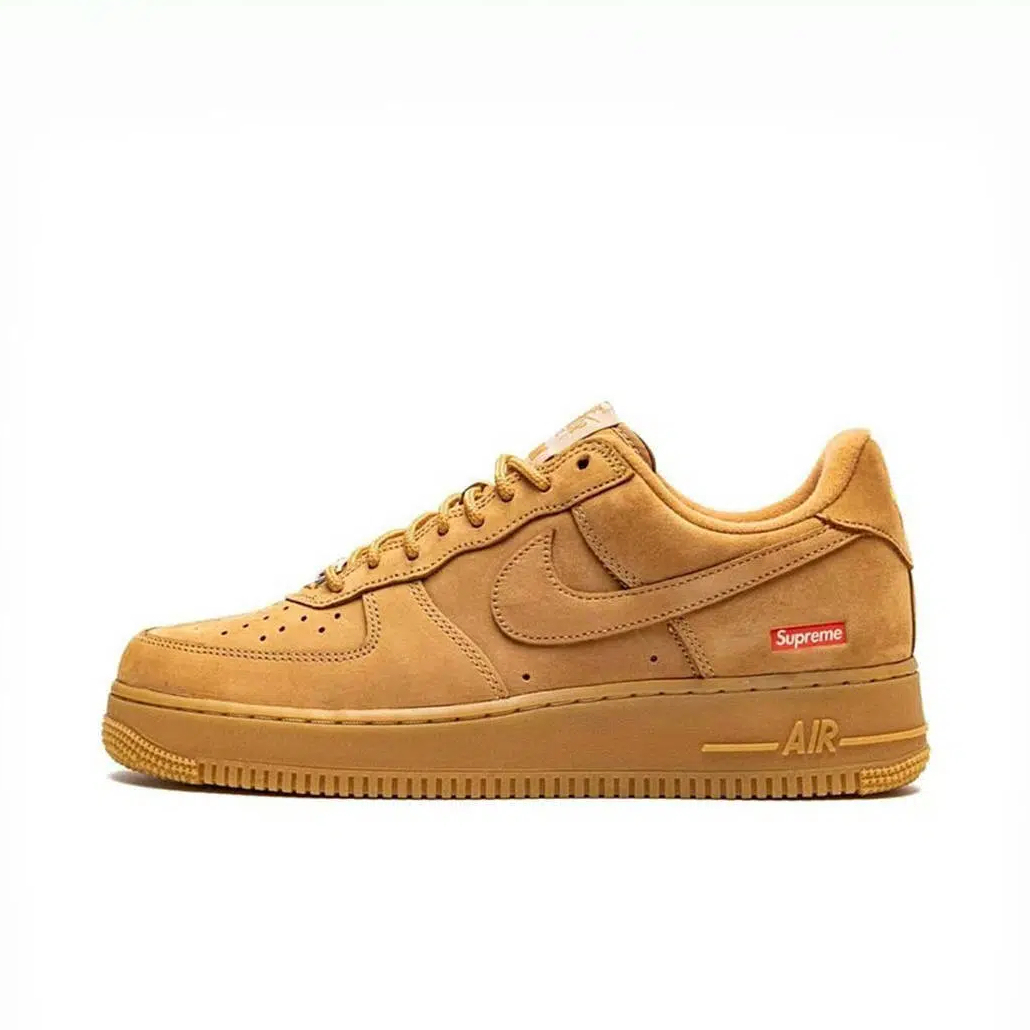 Supreme x Nike Air Force 1 Low SP "Wheat"