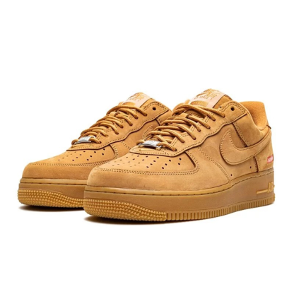 Supreme x Nike Air Force 1 Low SP "Wheat"