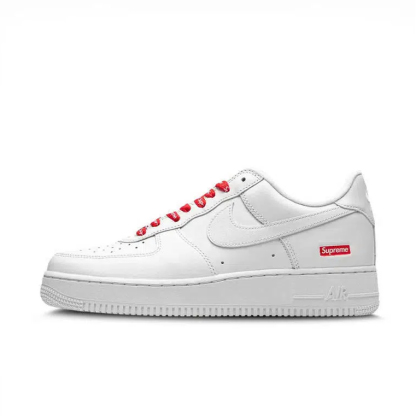 Supreme x Nike Air Force 1 Low SP "Box Logo - White"