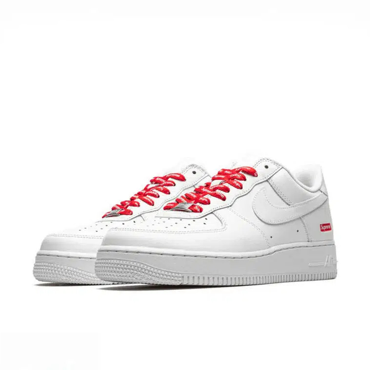 Supreme x Nike Air Force 1 Low SP "Box Logo - White"
