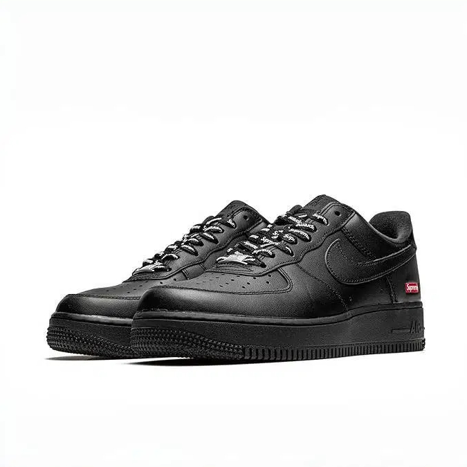 Supreme x Nike Air Force 1 Low SP "Box Logo - Black"