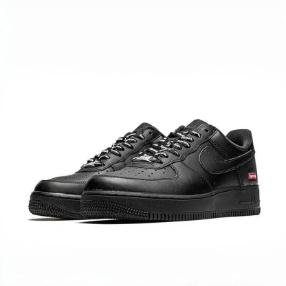 Supreme x Nike Air Force 1 Low SP "Box Logo - Black"