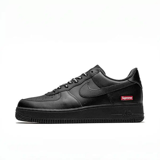Supreme x Nike Air Force 1 Low SP "Box Logo - Black"