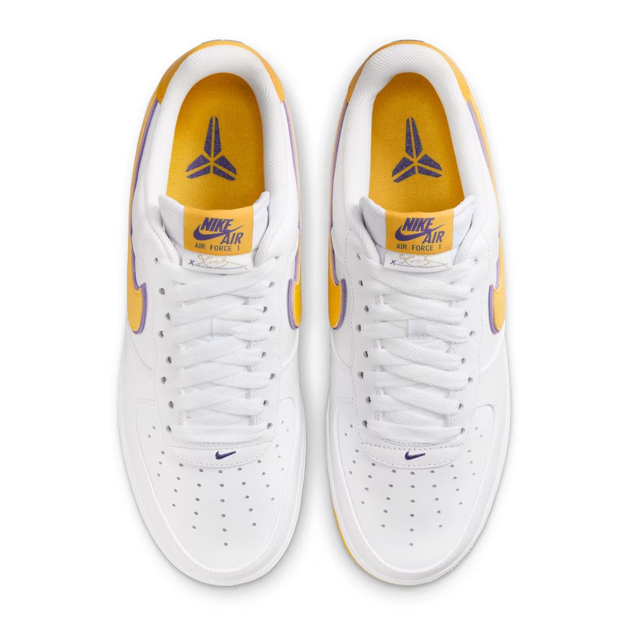 Kobe Bryant x Nike Air Force 1 Low "Lakers Home"