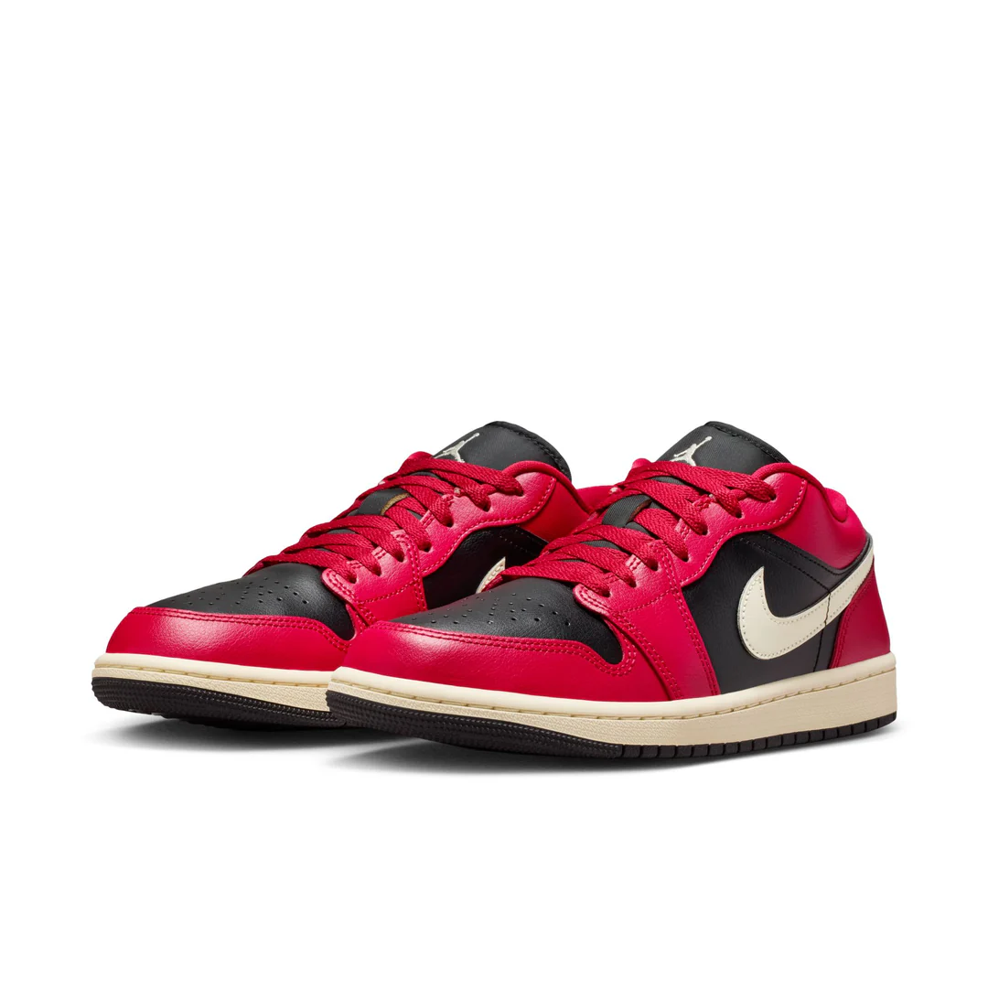 Air Jordan 1 Low "Mystic Hibiscus Black"