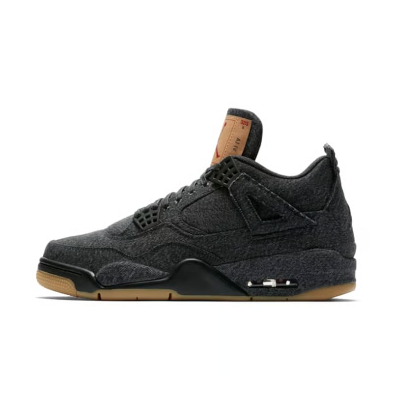 Levi's x Air Jordan 4 Retro "Black Denim"