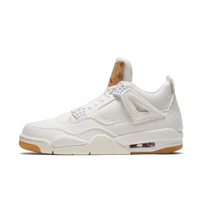 Levi's x Air Jordan 4 Retro "White Denim"