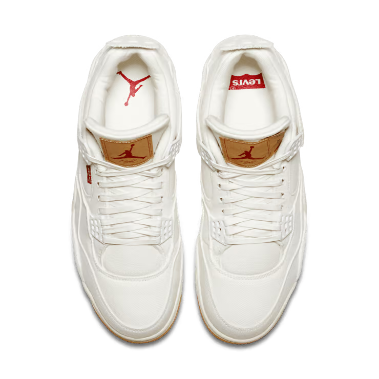Levi's x Air Jordan 4 Retro "White Denim"