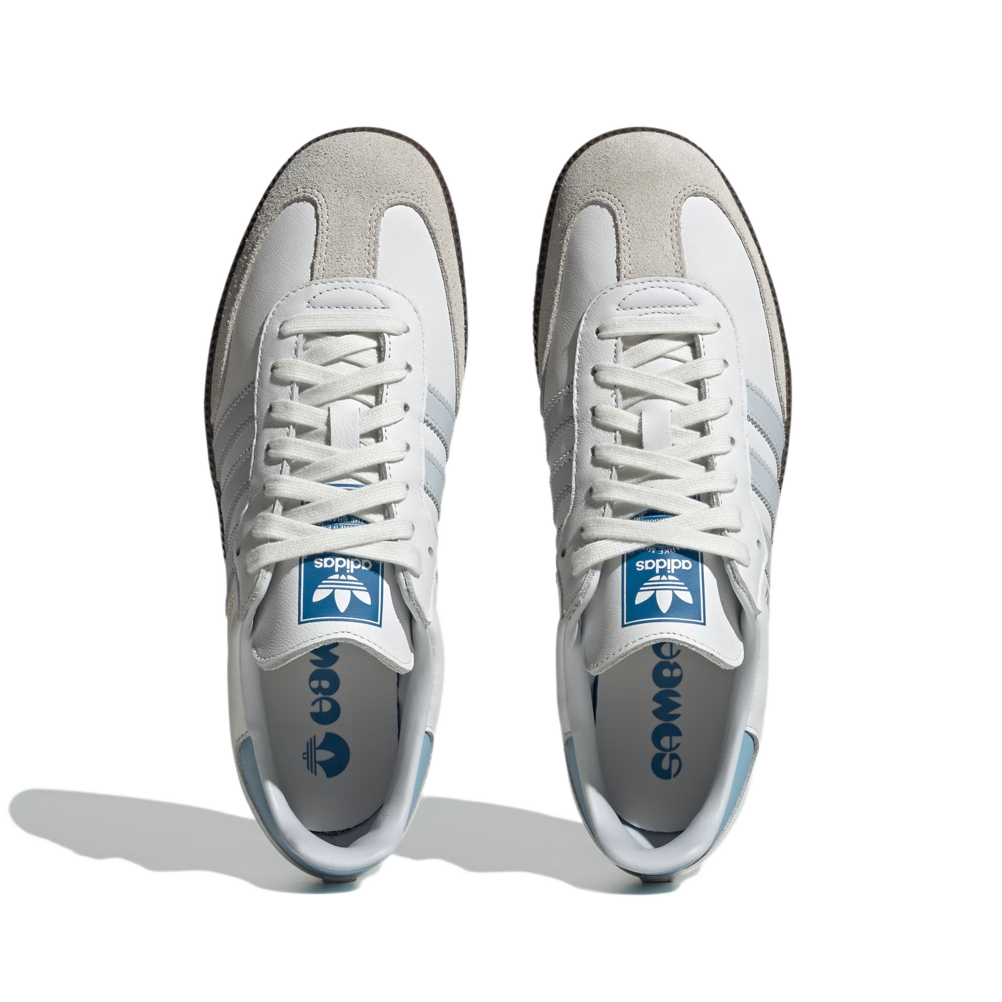 Adidas Samba OG "White Halo Blue Gum"