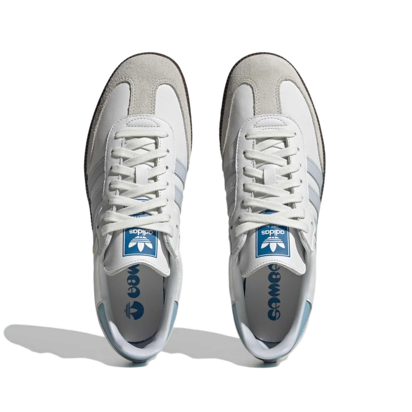 Adidas Samba OG "White Halo Blue Gum"