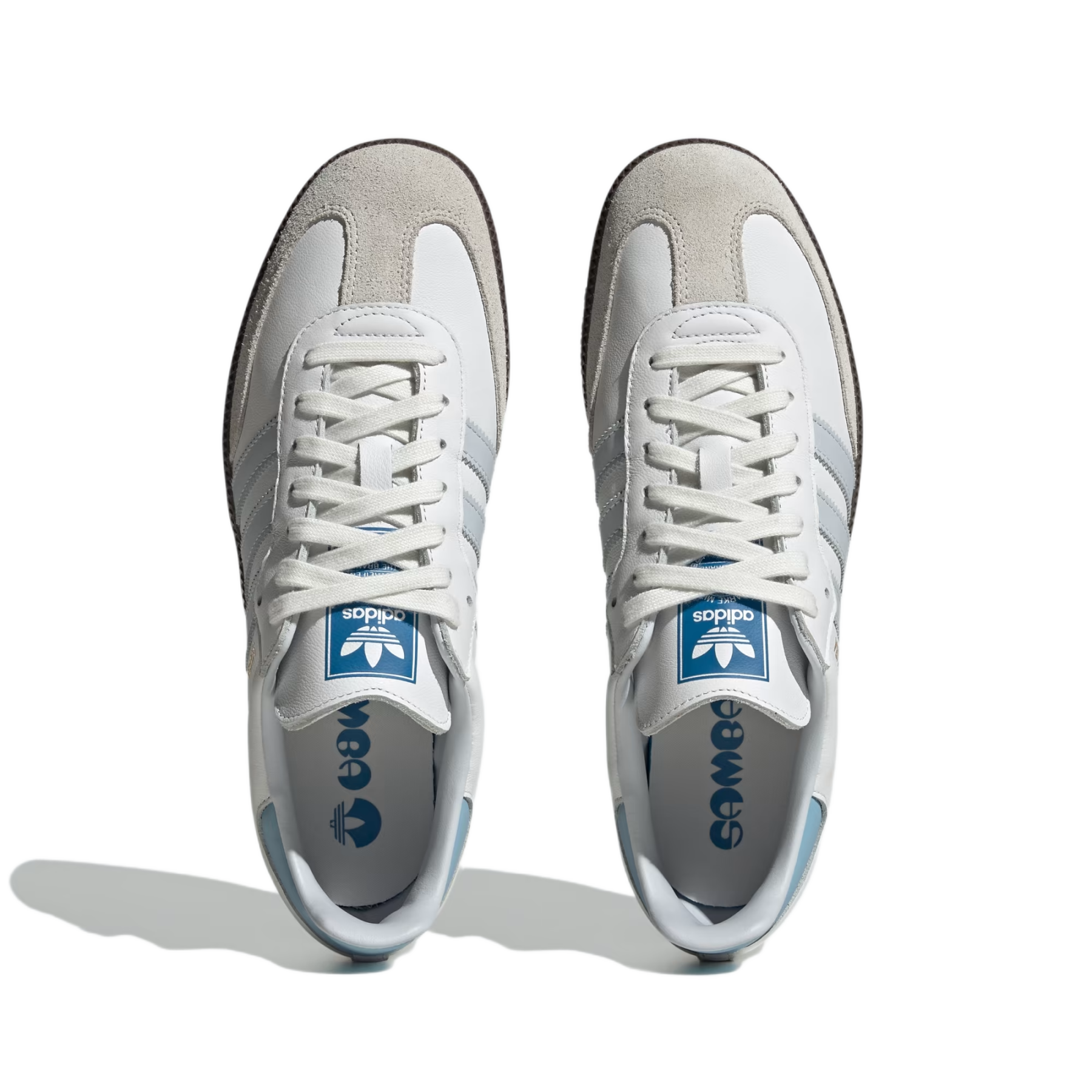 Adidas Samba OG "White Halo Blue Gum"