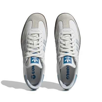 Adidas Samba OG "White Halo Blue Gum"