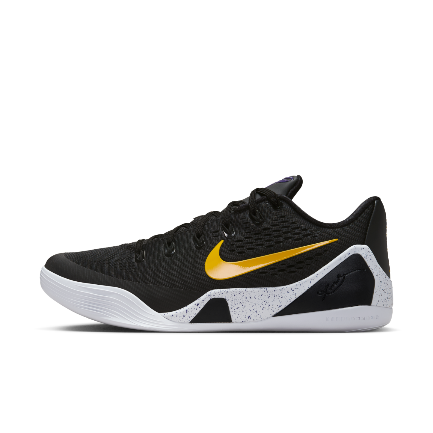 Nike Zoom Kobe 9 EM Low Protro TB "Black University"