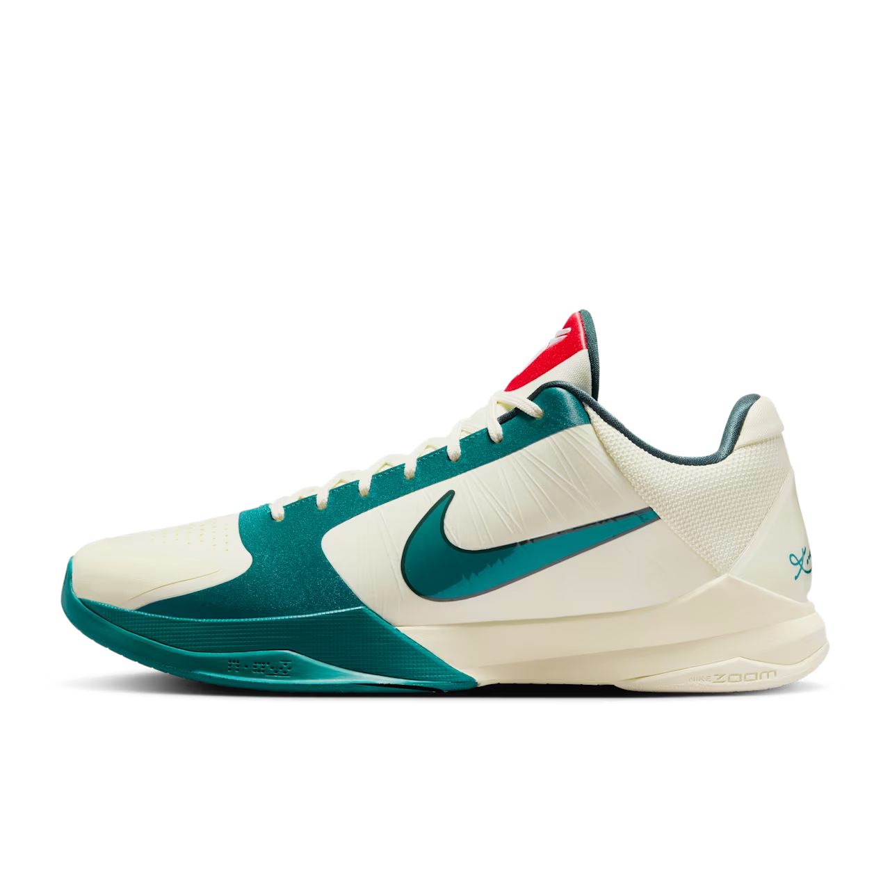Caitlin Clark x Nike Zoom Kobe 5 Protro "Coconut Milk Spruce"