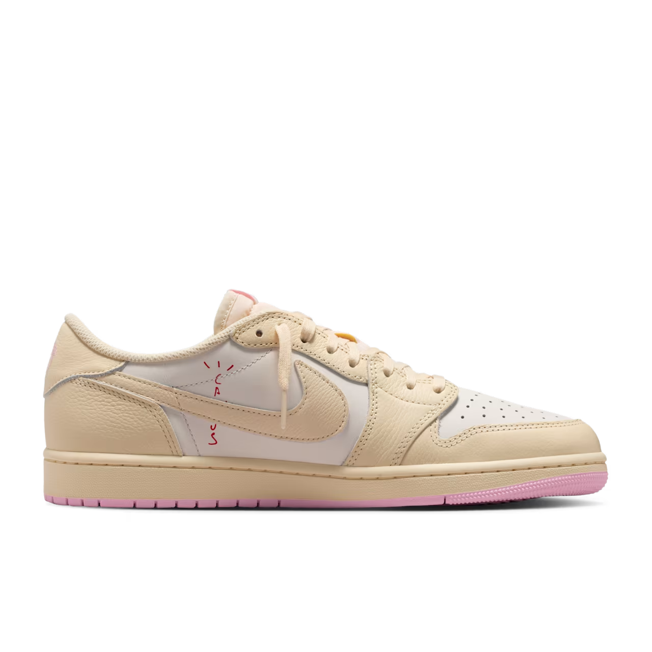 Travis Scott x Air Jordan 1 Retro Low OG SP "Shy Pink"