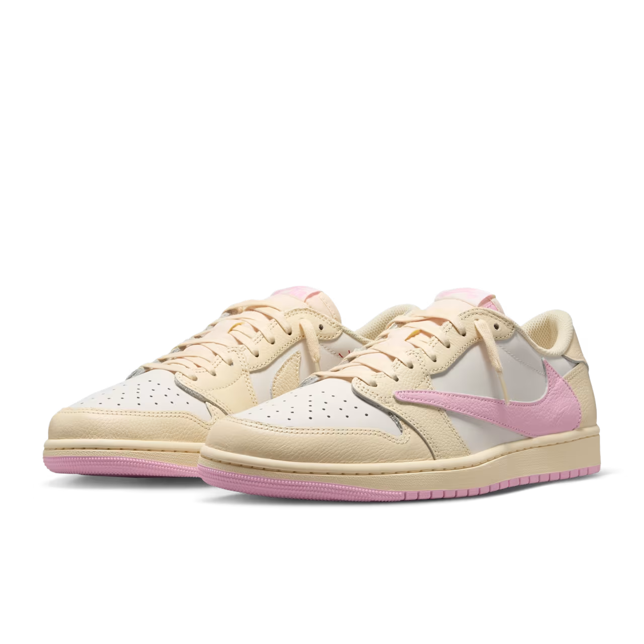 Travis Scott x Air Jordan 1 Retro Low OG SP "Shy Pink"