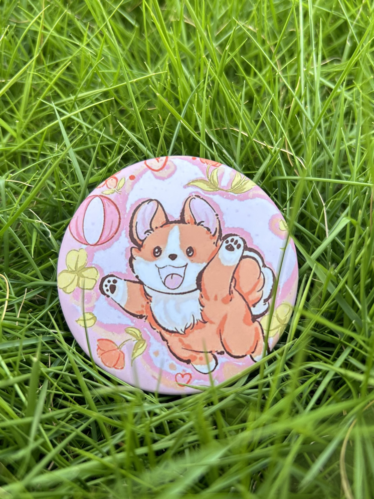 小陽幫幫｜原創手繪流浪毛孩子百搭馬卡龍風格徽章