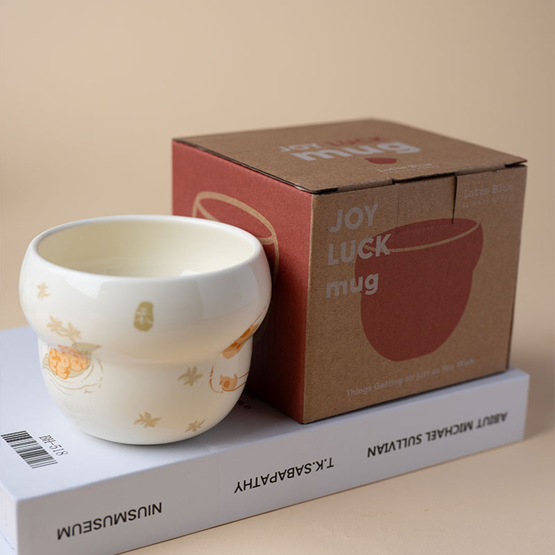 小陽幫幫｜小陽訂製花季貓貓手工復古陶瓷杯