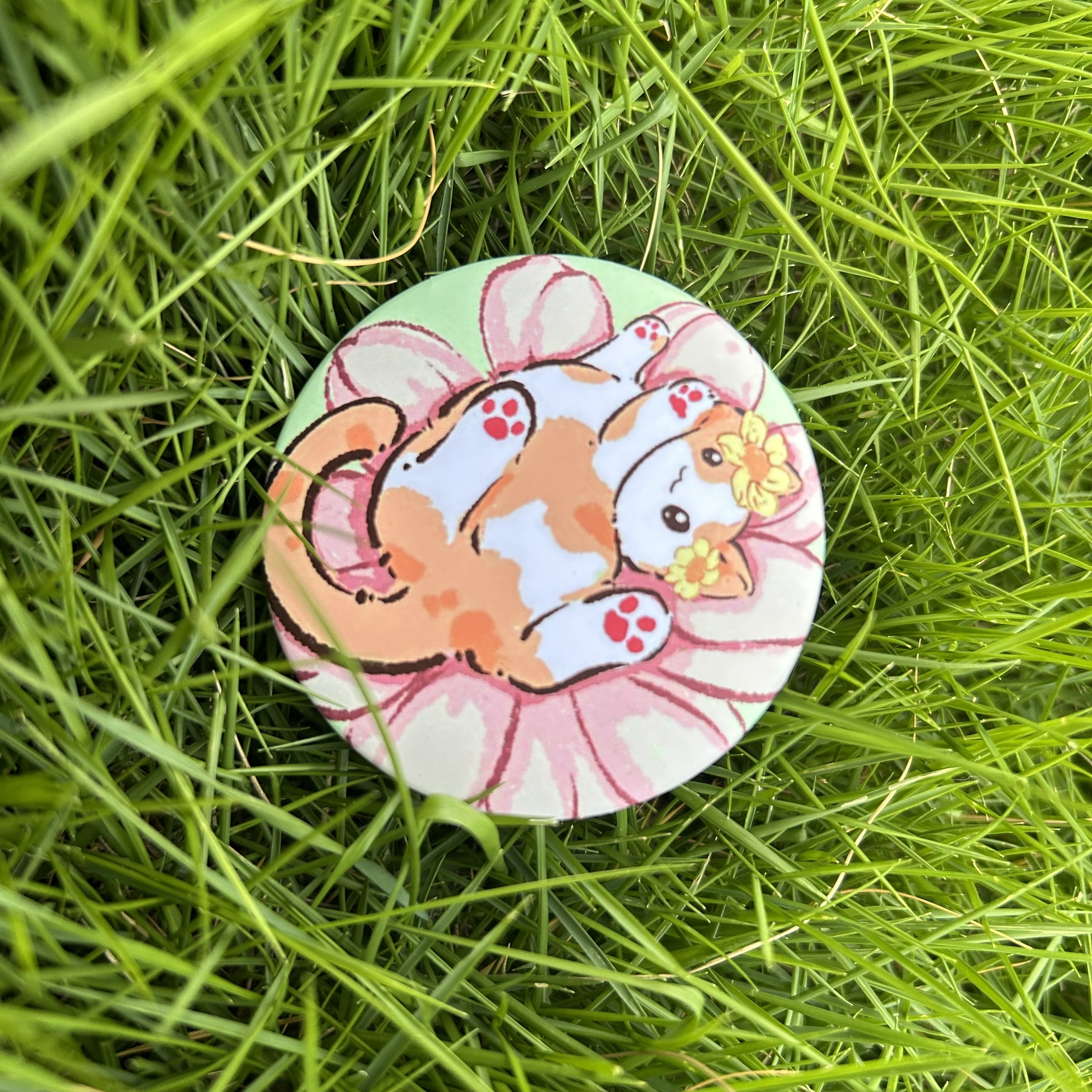 小陽幫幫｜原創手繪流浪毛孩子百搭馬卡龍風格徽章