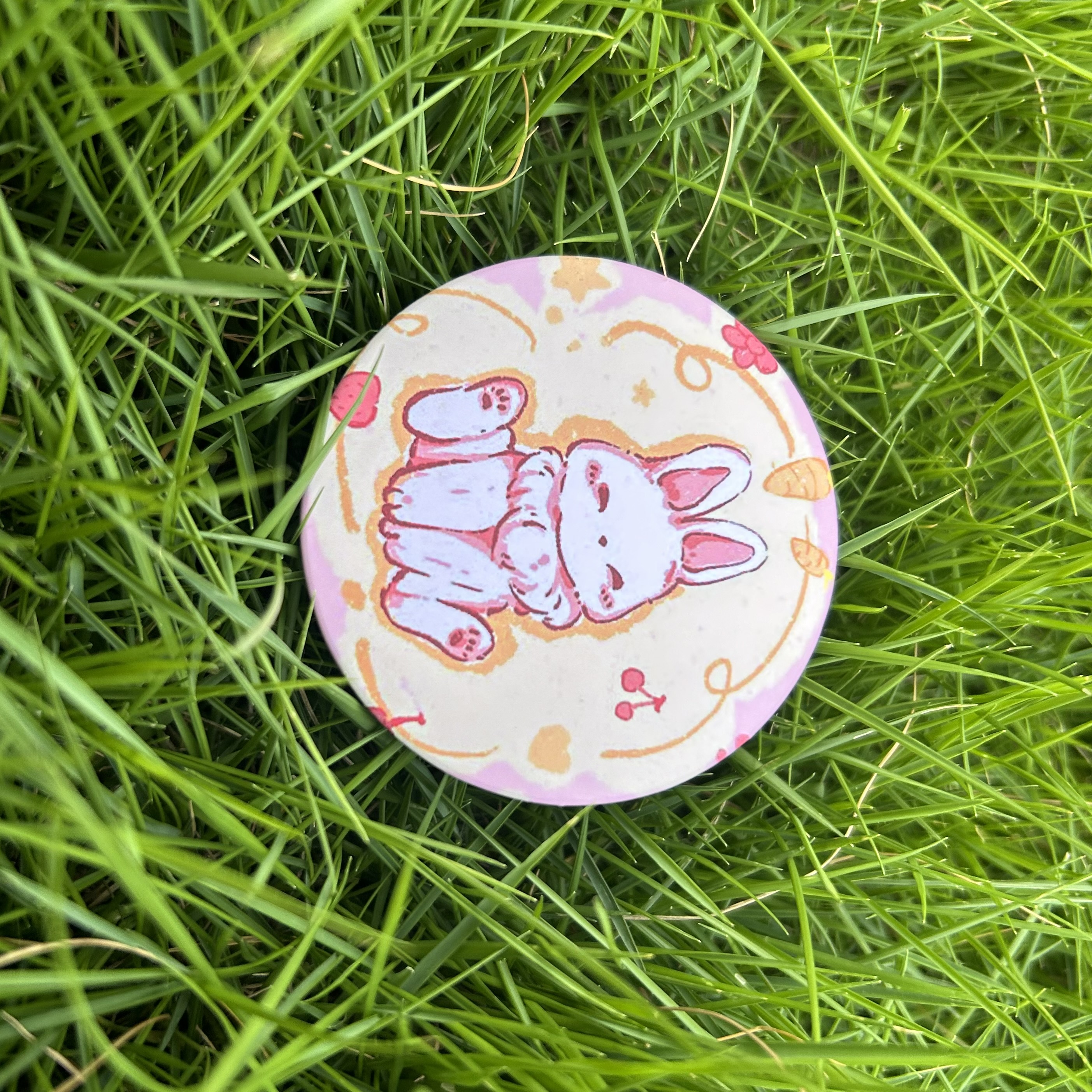 小陽幫幫｜原創手繪流浪毛孩子百搭馬卡龍風格徽章